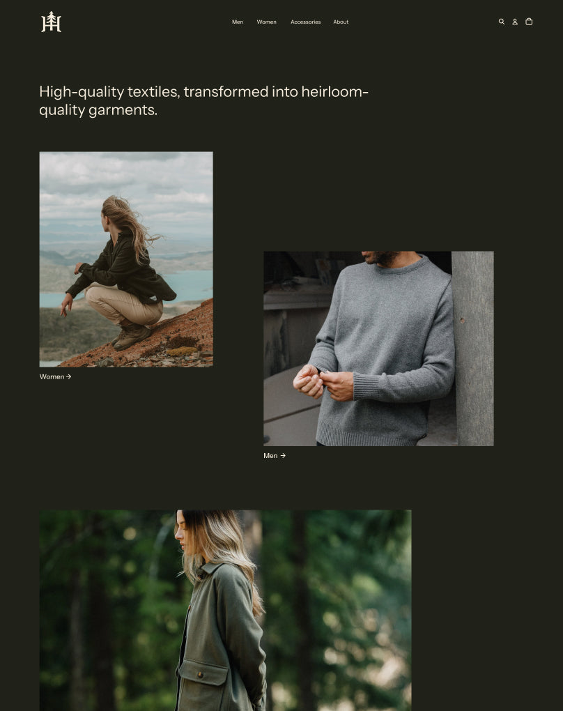 Preview of Vessel, a Horizon theme with natural, understated beauty, perfect for showcasing home decor and kitchen products with a modern aesthetic and neutral tones.